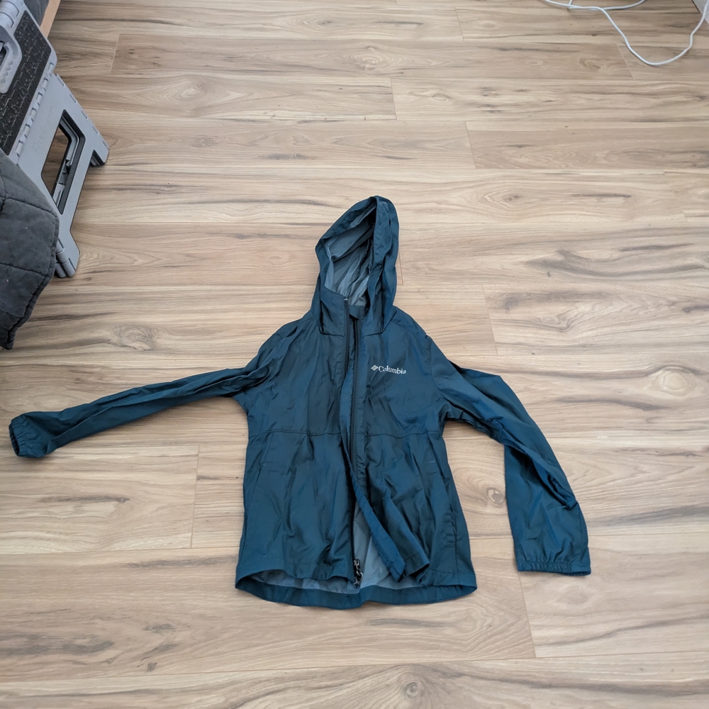 Columbia Blue Hooded Jacket